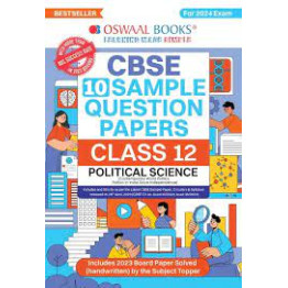 CBSE Sample Question Papers Class 12 Political Science Book (For Board Exams 2024)